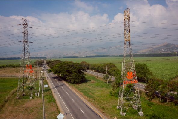 Redes que transportan buena energía en el Valle