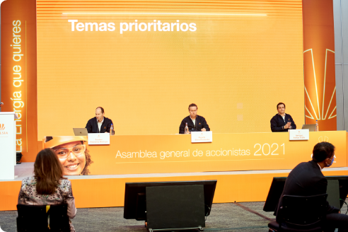 Asamblea de accionistas 2021