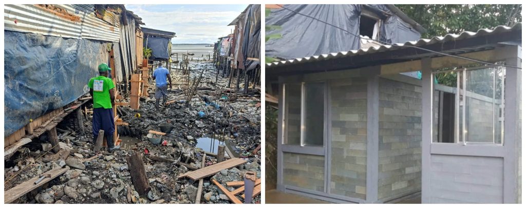 Con donación gestionada por Celsia se pone en marcha construcción de 10 viviendas de Buenaventura
