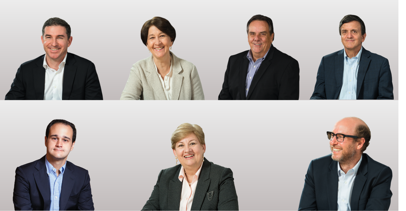 Para revisar la información de los miembros de nuestra Junta Directiva haga clic en los botones