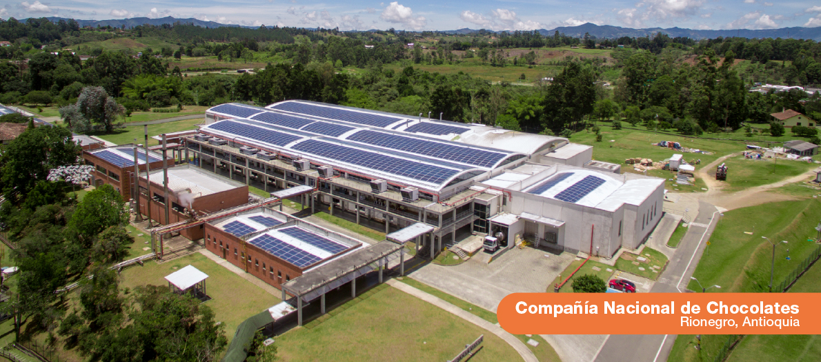 Energía Solar en Colombia: Nacional de chocolates