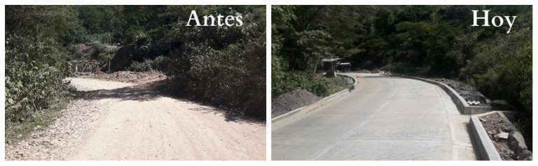 Antes y despues obras Suarez Celsia