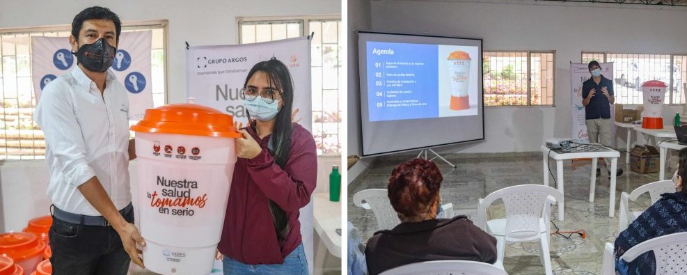 Más de 300 familias en Tolima ahora cuentan con acceso a agua potable gracias a alianza entre la Fundación Grupo Argos y Celsia