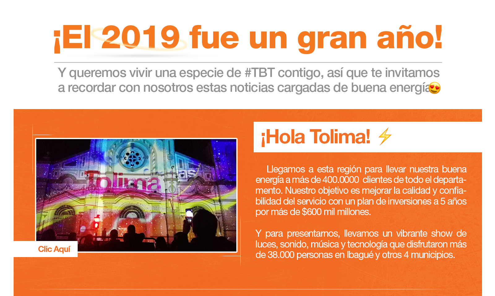 Descubre los hitos que hicieron del 2019 un gran año