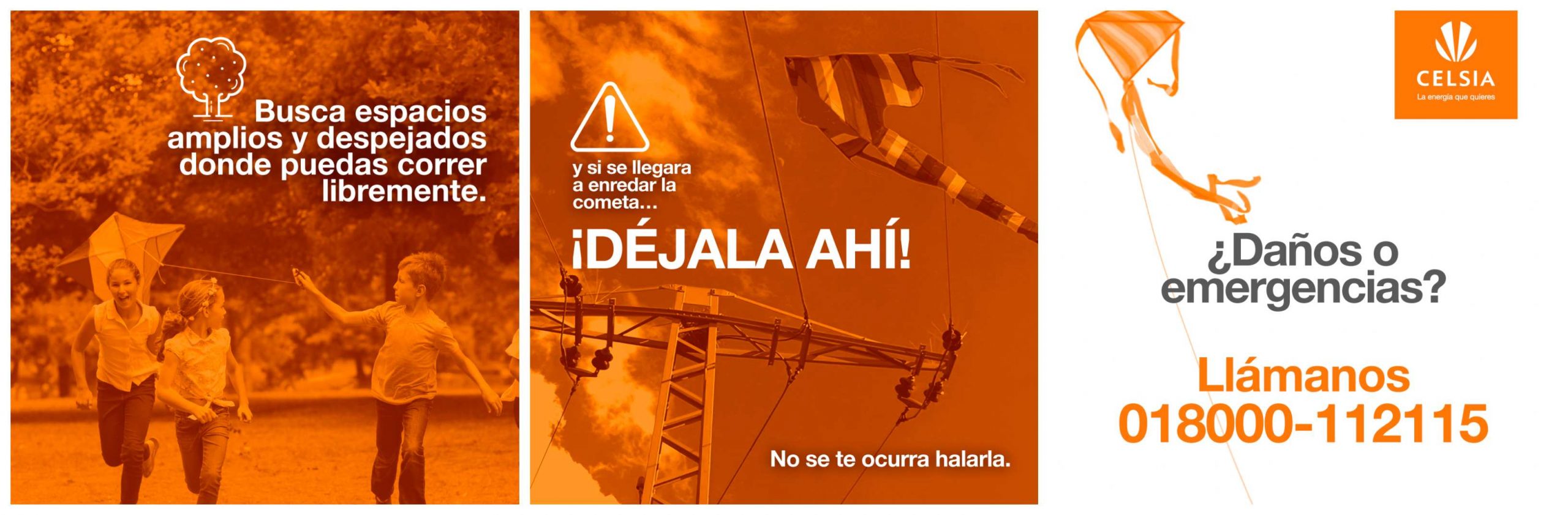 En agosto, eleva tu cometa sin que la diversión interrumpa el servicio de energía