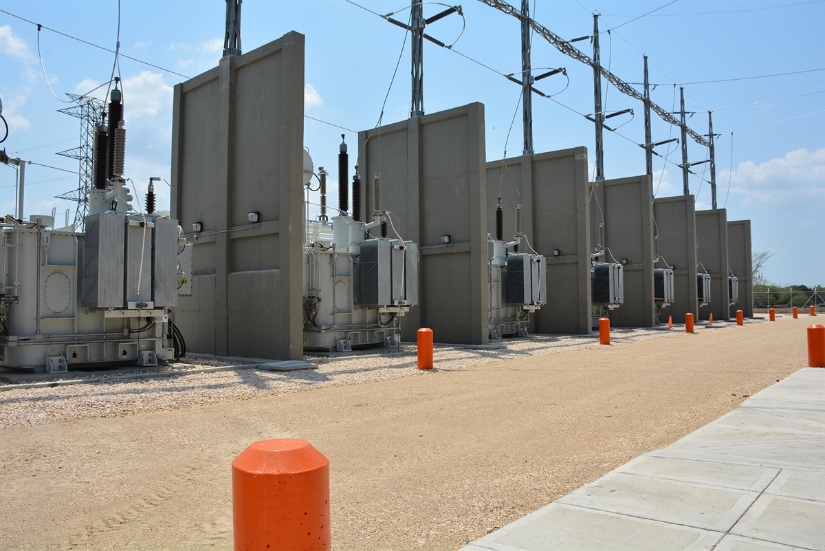 Celsia energizó hoy los transformadores de la subestación Nueva Montería