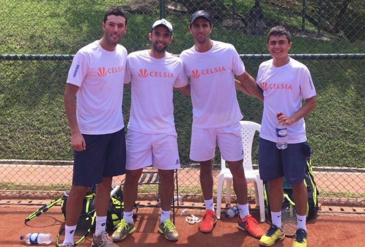 Celsia patrocina el equipo de tenis colombiano en la Copa Davis