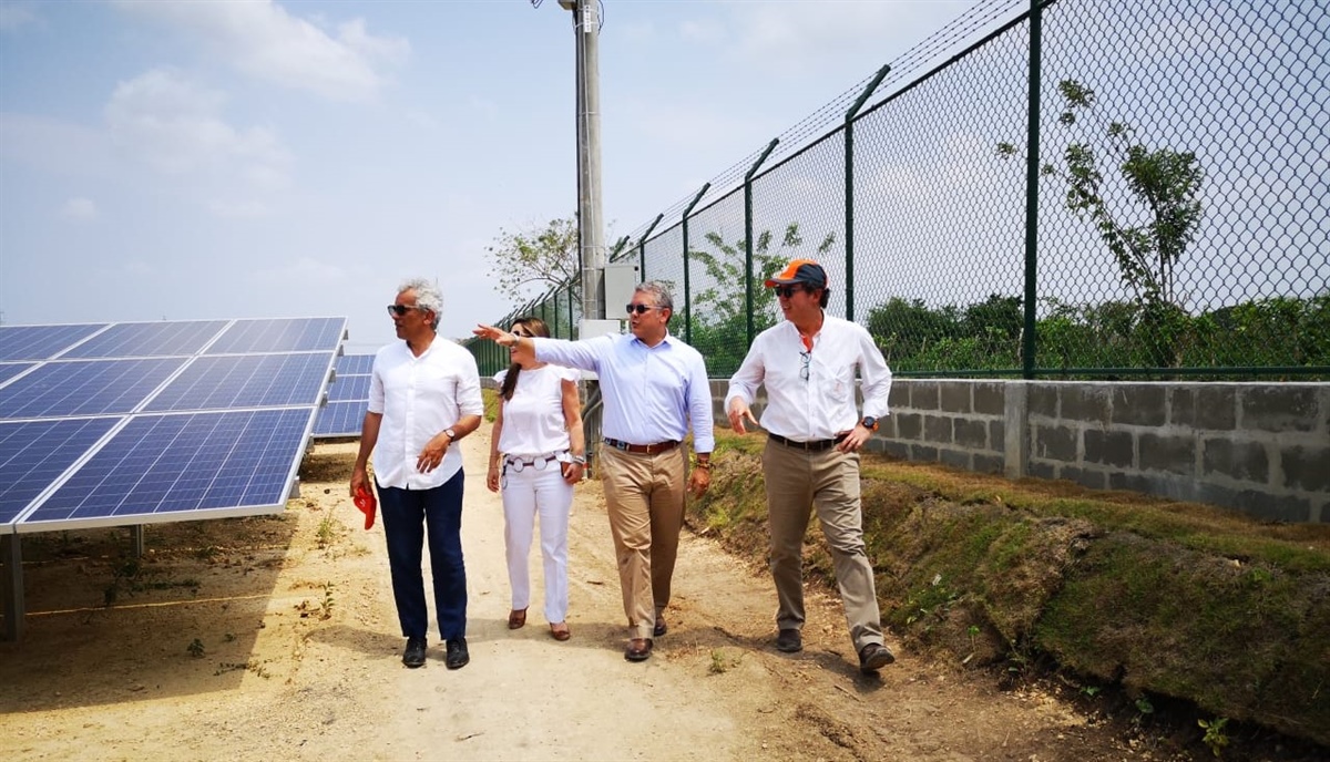 “Celsia Solar Bolívar evidencia la revolución de la energía renovable en Colombia”, afirmó presidente Iván Duque en su visita a la nueva granja solar