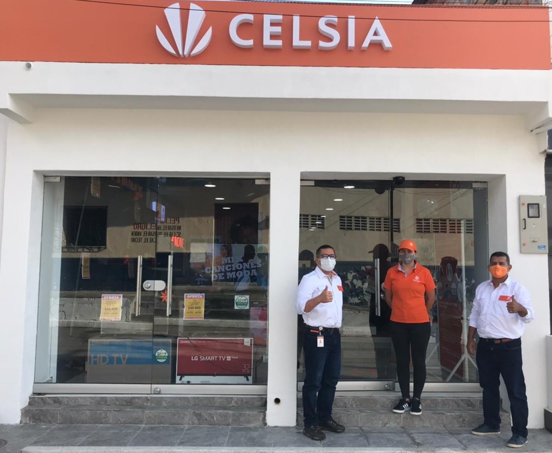 Tienda Celsia en Lérida en Tolima se renueva para brindar atención permanente y estrena nuevos servicios