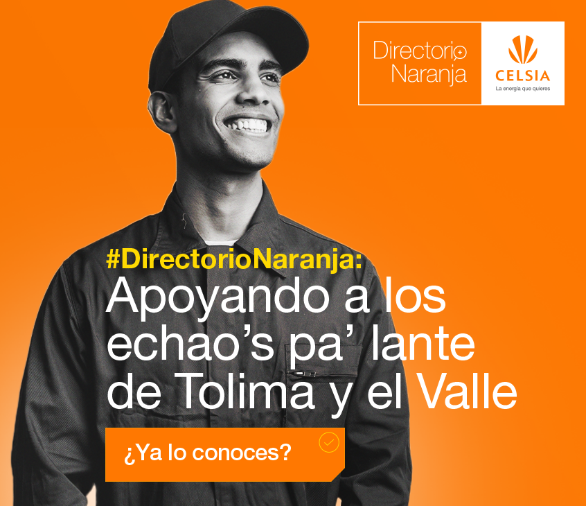 Directorio Naranja, un año echando pa´lante con los emprendedores de Valle del Cauca y Tolima