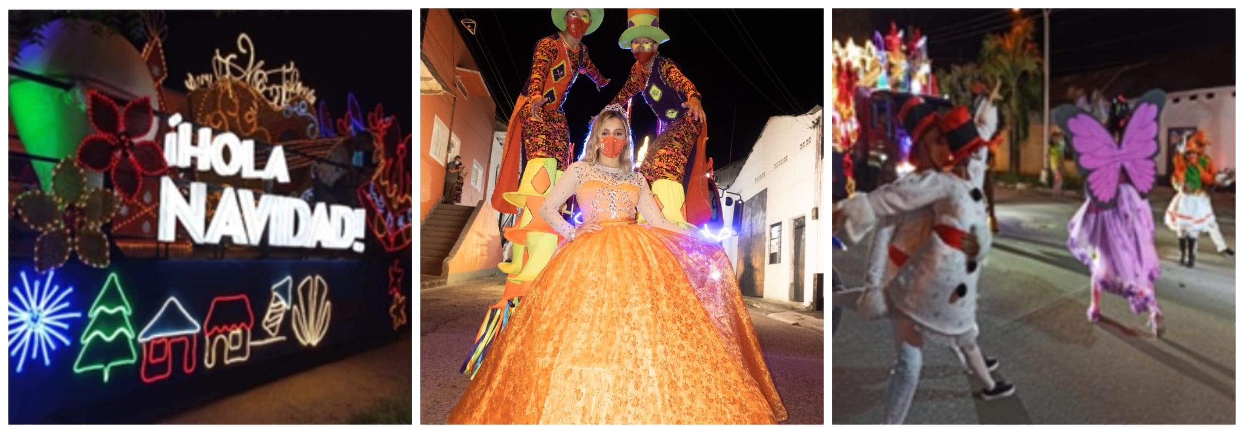 Celsia lleva su desfile mágico de Navidad a los clientes de Valle y Tolima