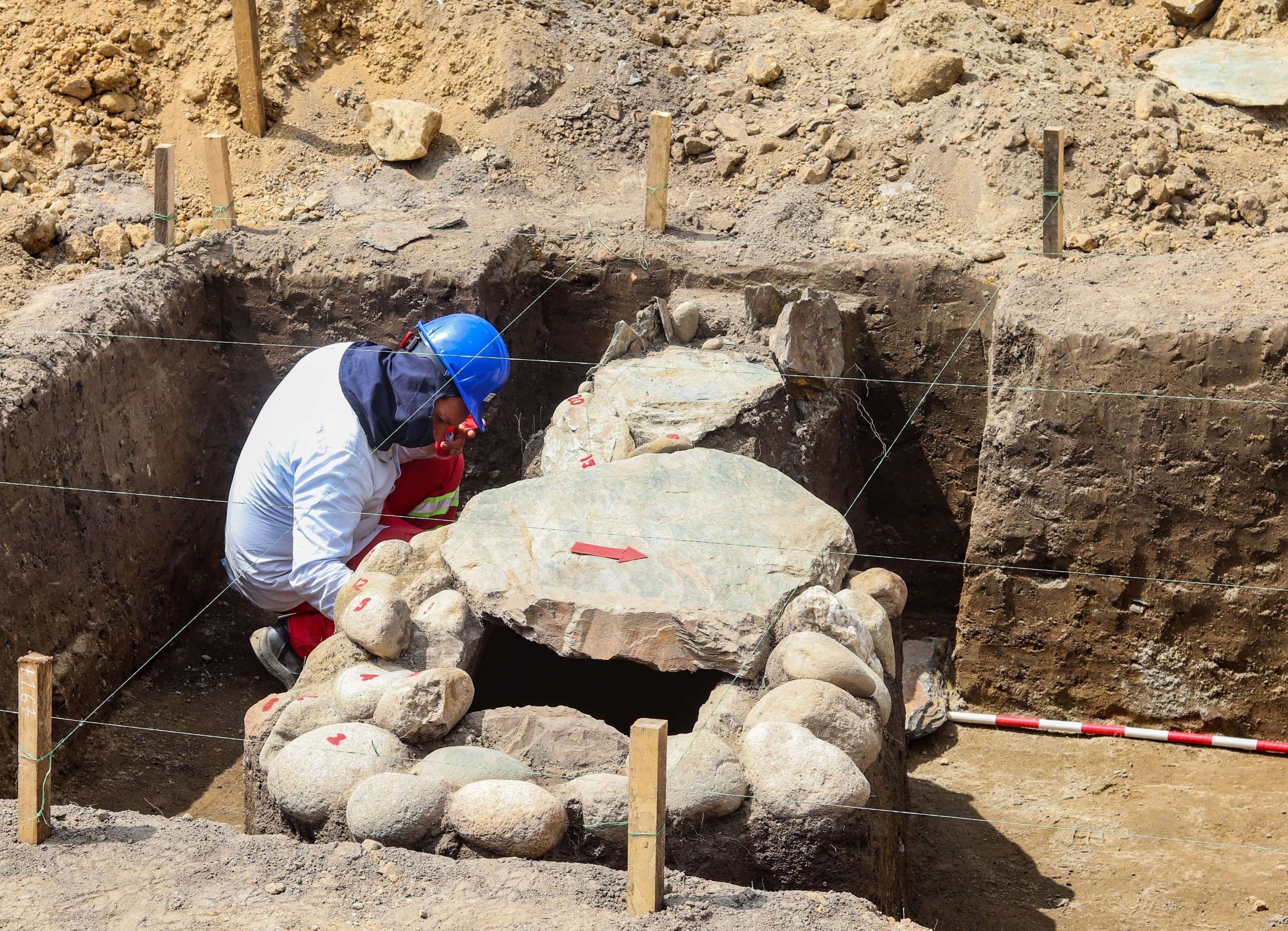 Celsia halla dos tumbas milenarias  de la cultura Quimbaya durante construcción de la subestación Cajamarca
