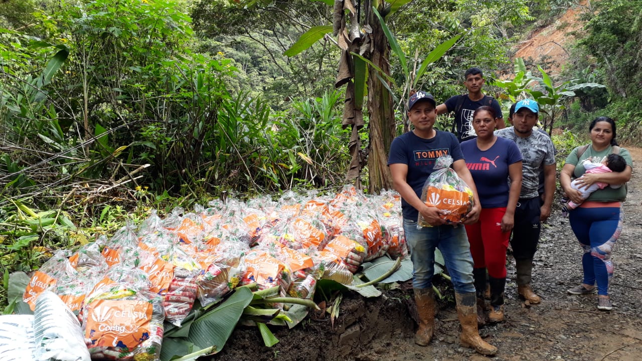 Celsia entregó mercados a 1.410 familias de Buenaventura y Dagua afectadas por la ola invernal