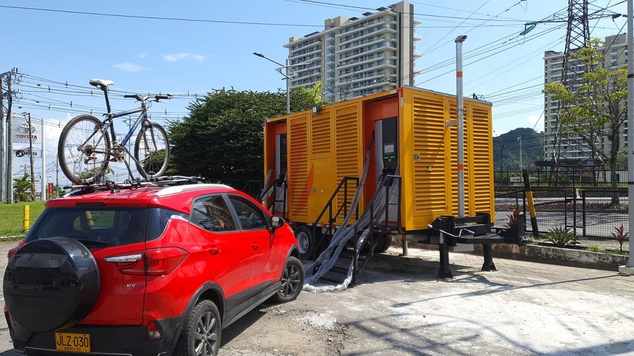 Celsia estrena en Ibagué un punto de recarga  rápida para vehículos eléctricos