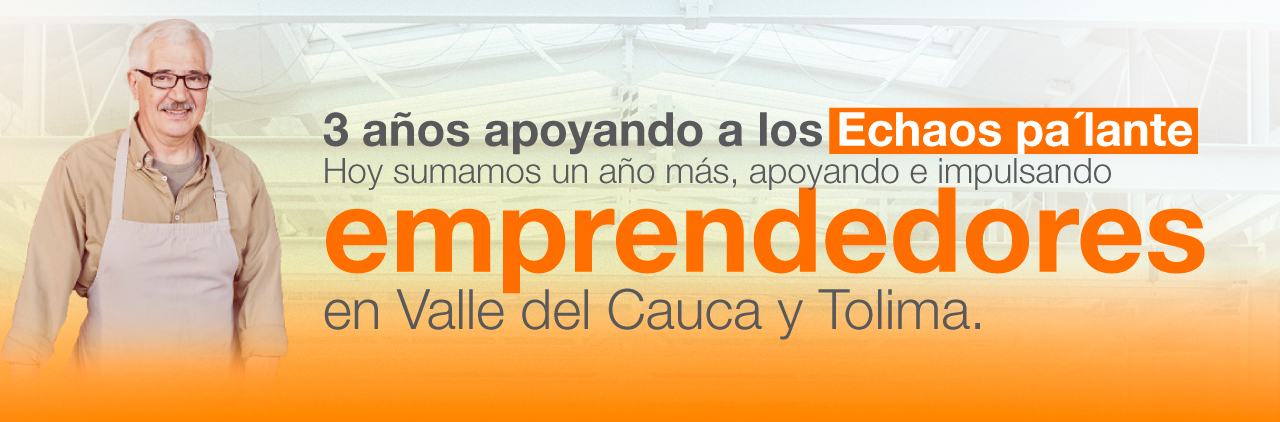 Celebremos juntos ¡3 Años Impulsando Emprendedores en Valle del Cauca y Tolima¡