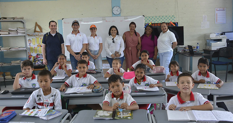 Con Obras por Impuestos, Celsia renovó el mobiliario escolar de 37 sedes educativas en Pradera