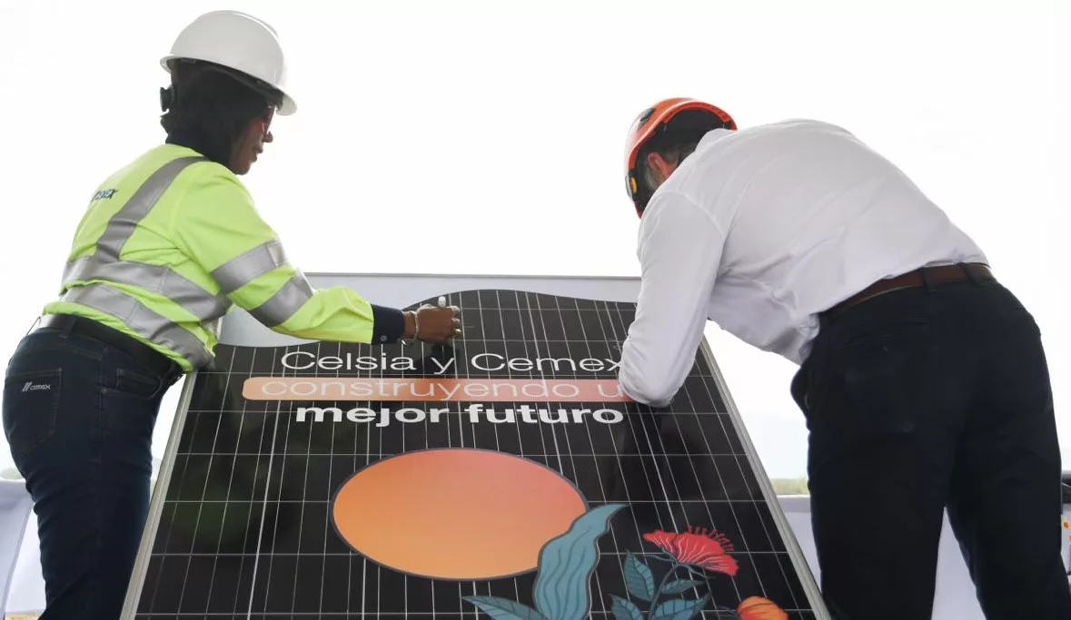 Cemex anuncia que su principal operación cementera en Colombia aprovechará la energía solar de Celsia